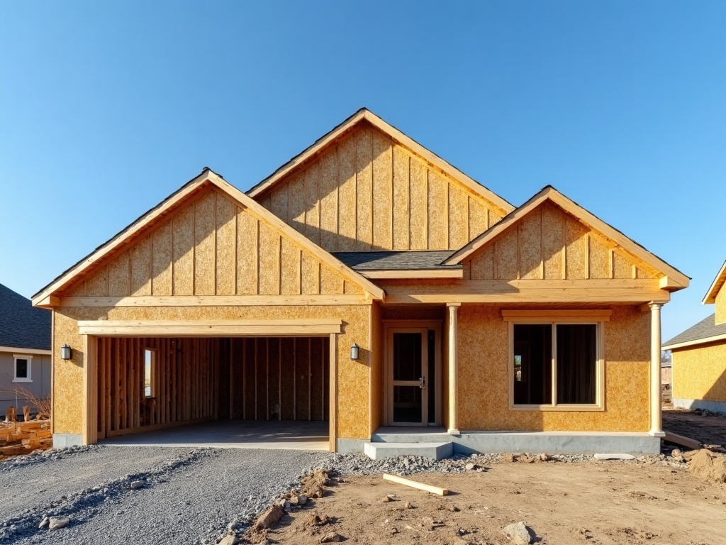 Residential home under construction
