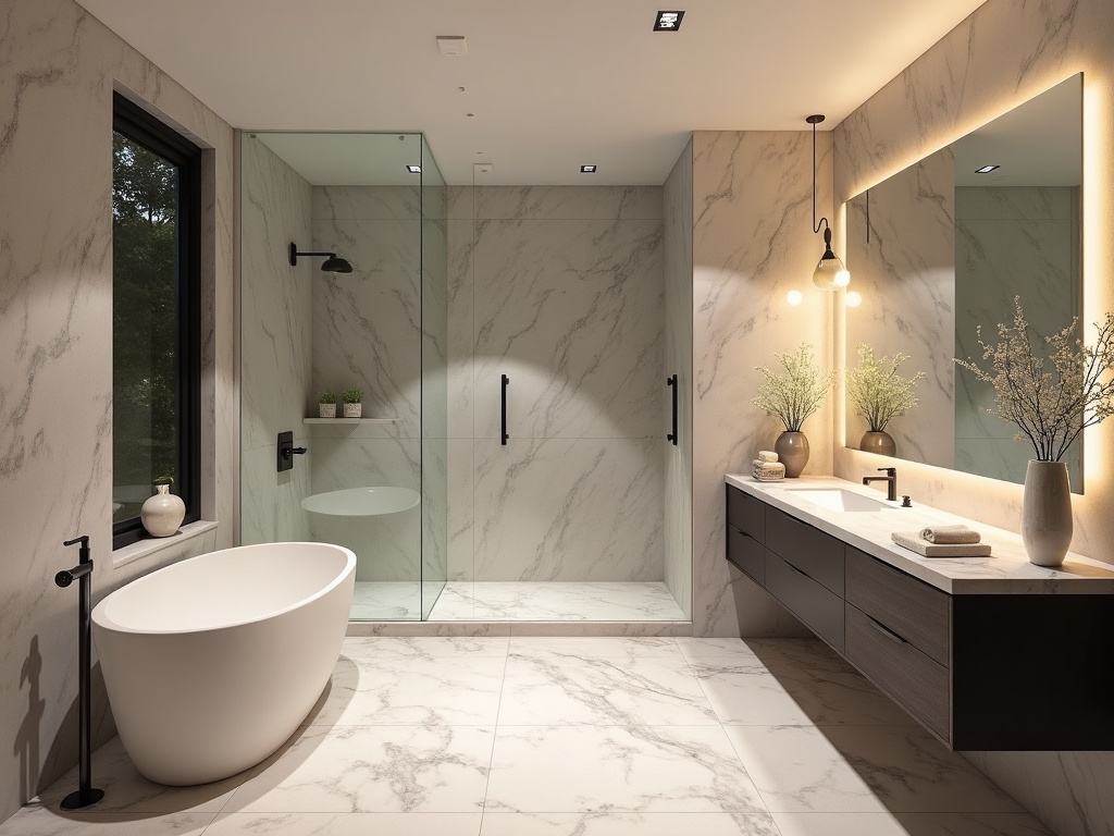 Master bathroom remodel