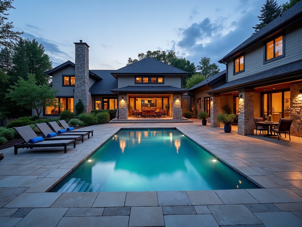 Pool and spa hardscape